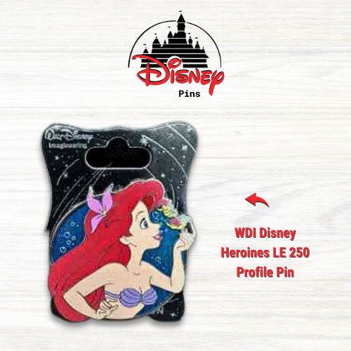 WDI Disney Heroines LE 250 Profile Pin