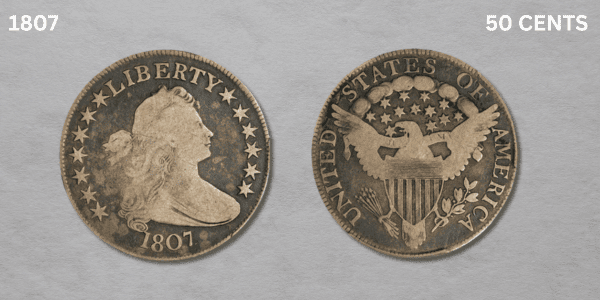 1979 Half Dollar Value - Draped Bust Half Dollar