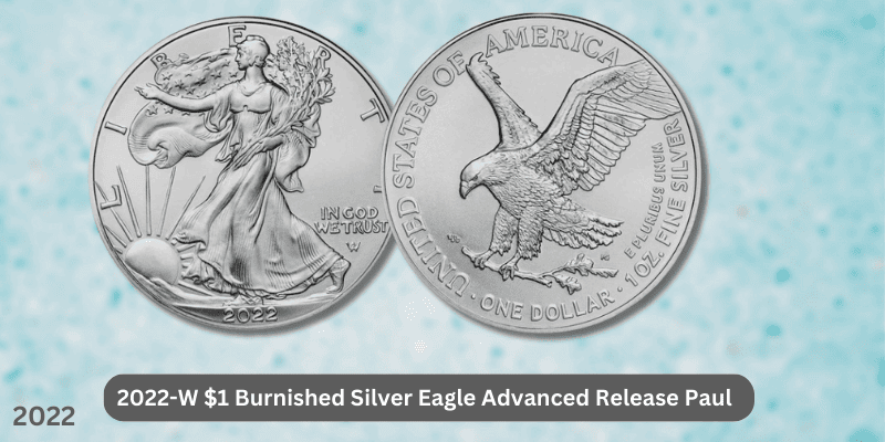 2022 Silver Eagle Value - 2022-W $1 Burnished Silver Eagle Advanced Release Paul C. Balan (Special Strike)