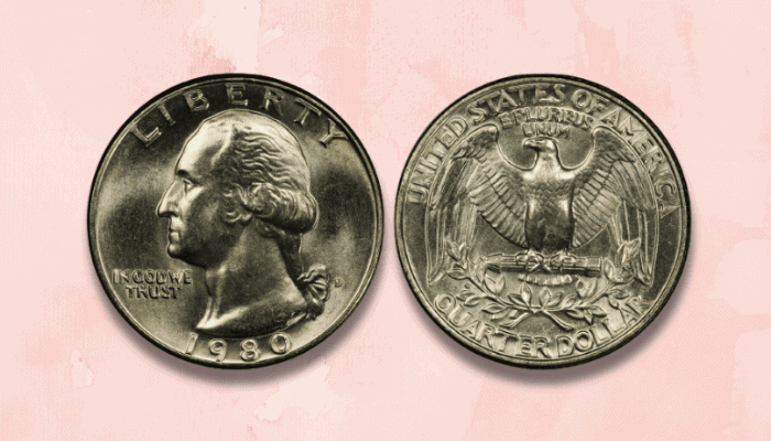 1980 Quarter Value: Don’t Pass To Collect These Unique Coins