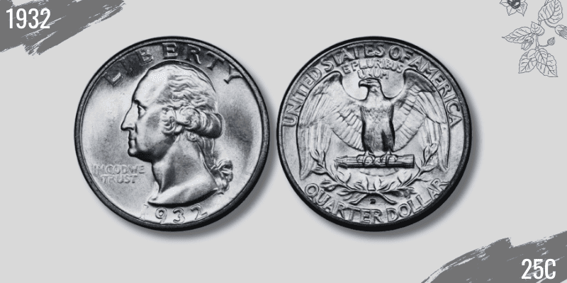 1932 Quarter Value - The Main Features Of The 1932 Washington Quarter Coins