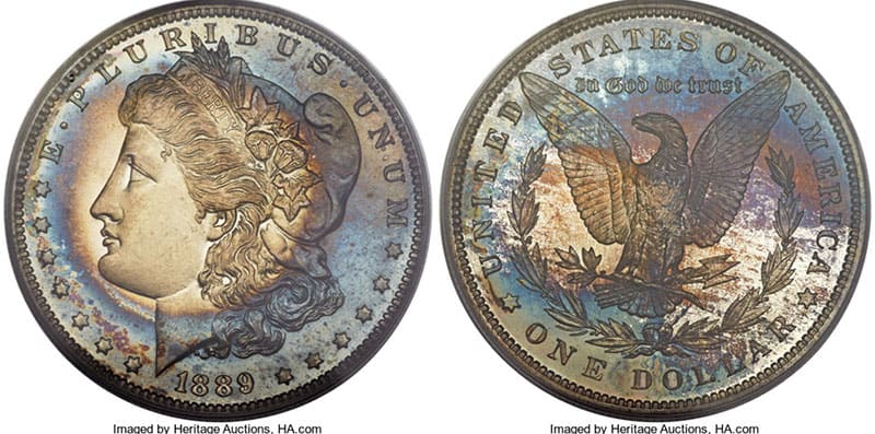 1889 Silver Dollar Value - 1889 Morgan Silver