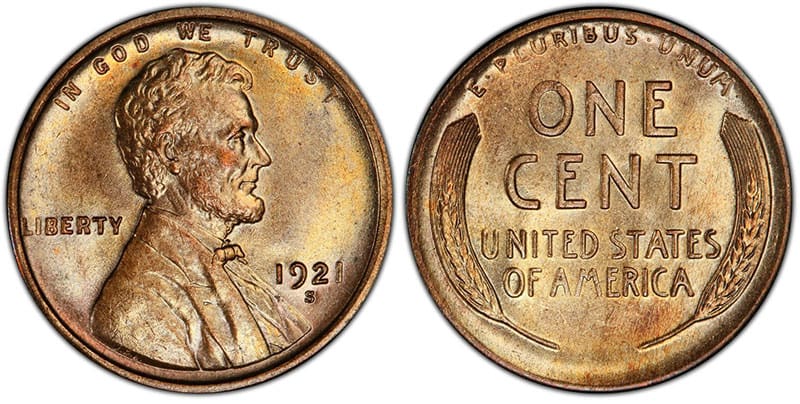 1921-S Penny Value