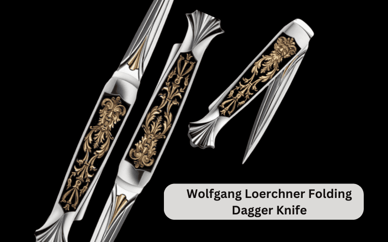 Rare Knives Worth Money - Wolfgang Loerchner Folding Dagger Knife