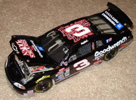 Most Valuable Dale Earnhardt Collectibles - Brooks & Dunn 1998 Chevy Monte Carlo Action RCCA Elite Prototype