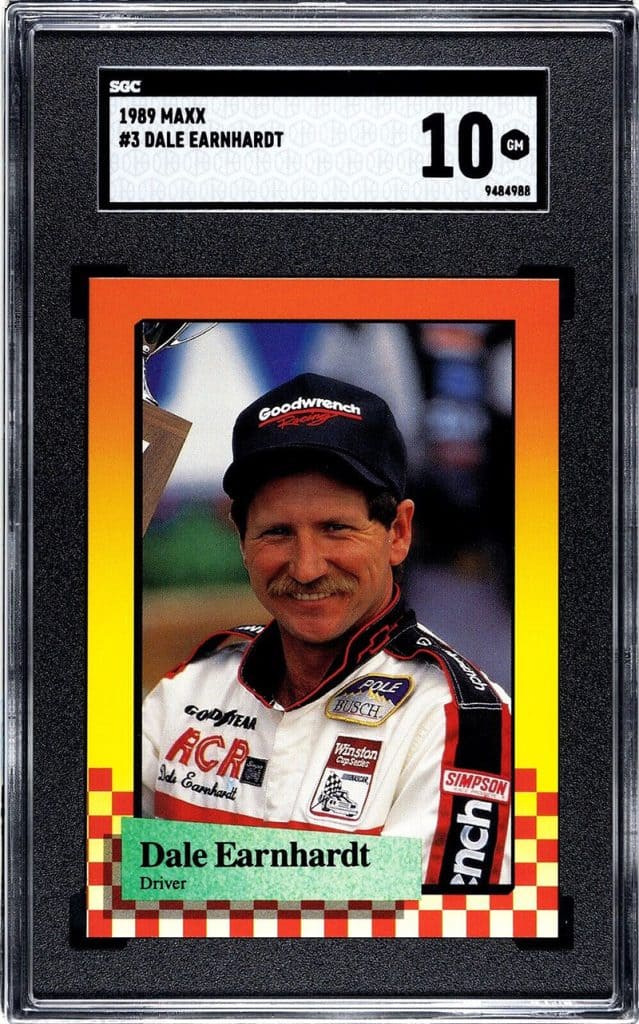 Most Valuable Dale Earnhardt Collectibles - MAXX Dale Earnhardt #3 Card
