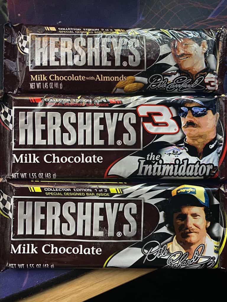 Most Valuable Dale Earnhardt Collectibles - Rare Dale Earnhardt Sr Hershey Chocolate Bars
