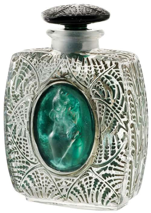 Most Valuable Lalique Perfume Bottles - Rene Lalique Fougeres Perfume Bottle
