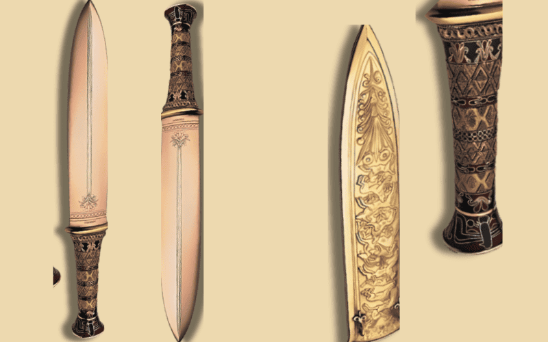 Rare Knives Worth Money - Buster Warenski King Tut Dagger