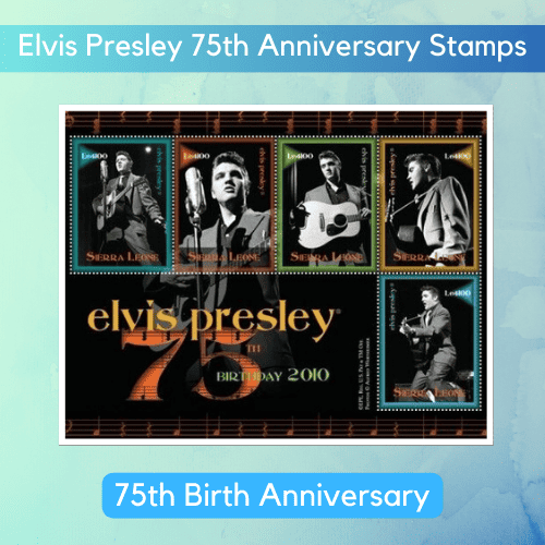 Elvis Presley 75th Anniversary Stamps