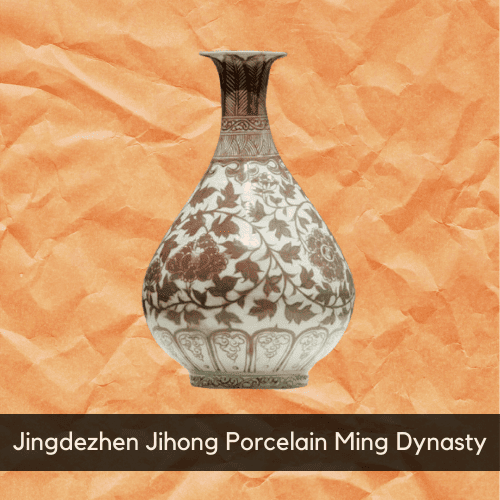 Rare Dishes Worth Money - Jingdezhen Jihong Porcelain Ming Dynasty