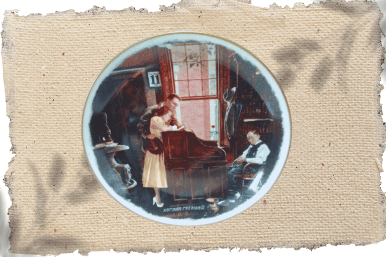 Norman Rockwell Plates Value (One Plate Sold For $1,300!)