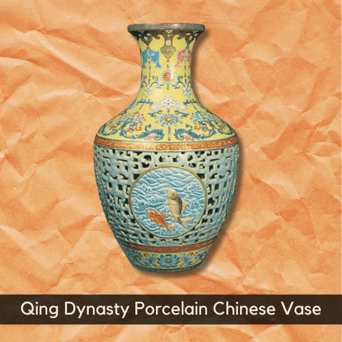 Rare Dishes Worth Money - Qing Dynasty Porcelain Chinese Vase