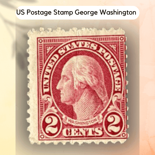 US Postage Stamp George Washington Two Cent 2¢ Red Stamp 1902